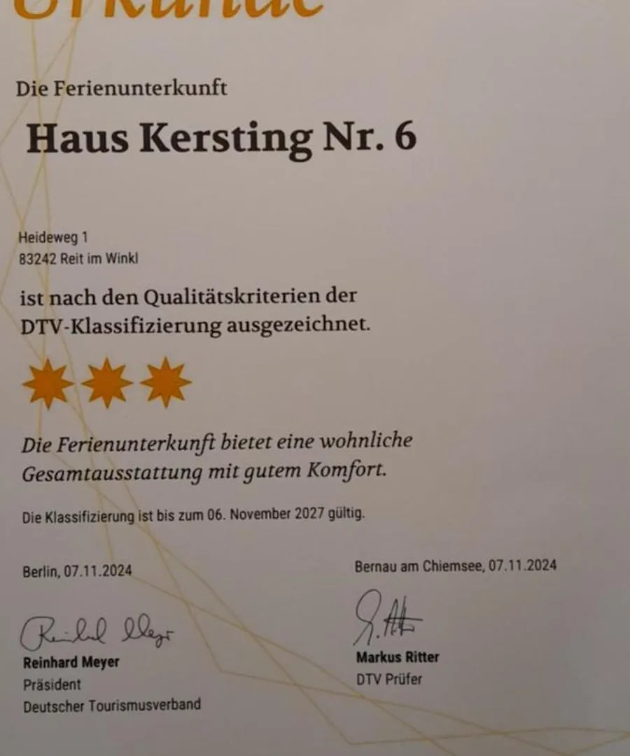 Haus Kersting Apartman Reit im Winkl